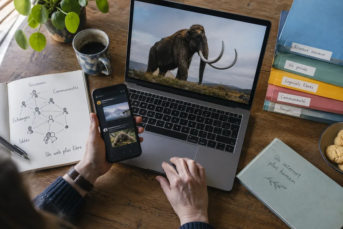 A new Mastodon user checks server rules and post audience