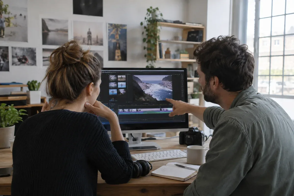 A viewer checks a video's source and YouTube activity controls