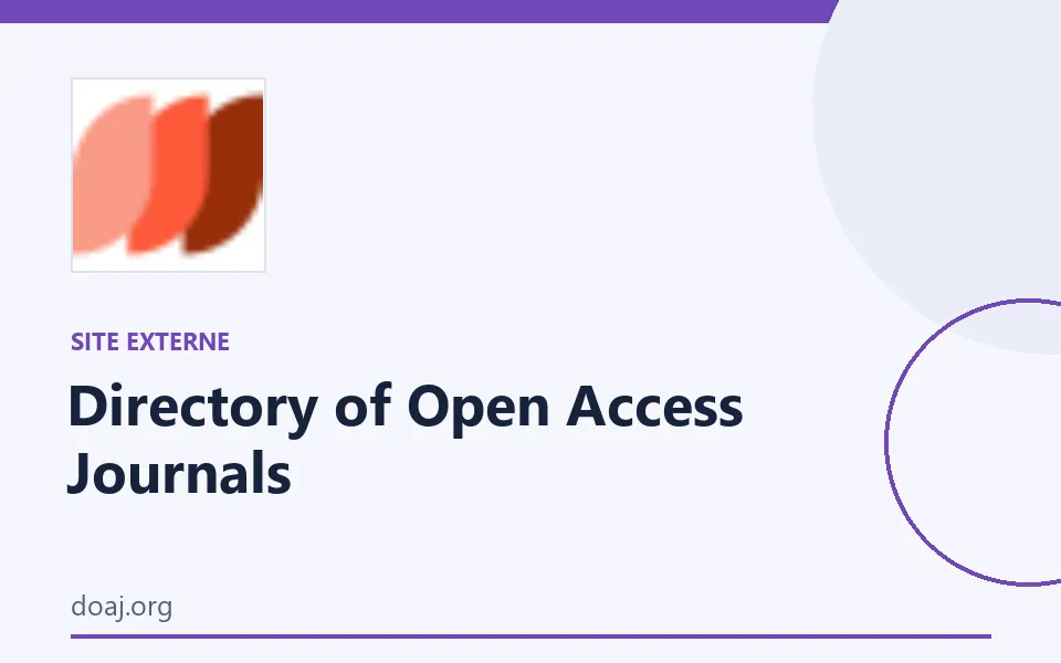 Identification graphic for Directory of Open Access Journals