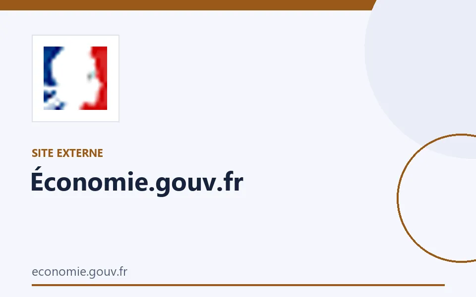 Identification graphic for Économie.gouv.fr