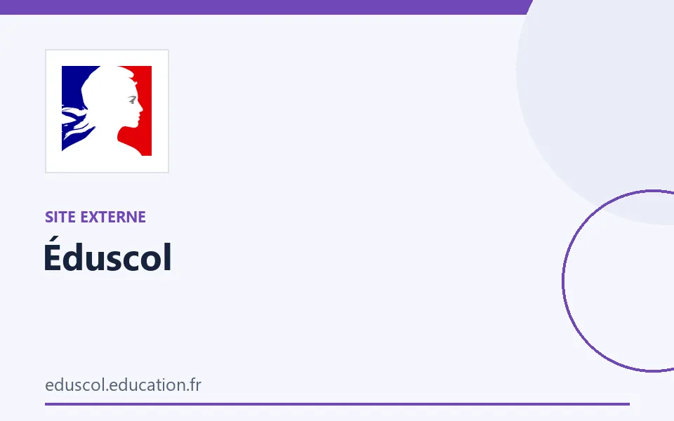 Identification graphic for Éduscol