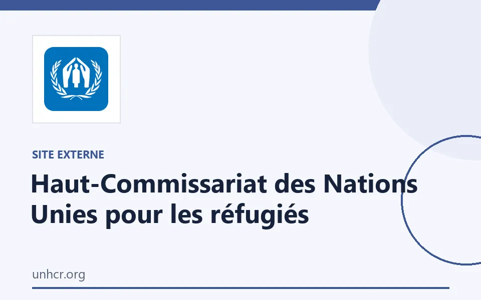 Identification graphic for Haut-Commissariat des Nations Unies pour les réfugiés