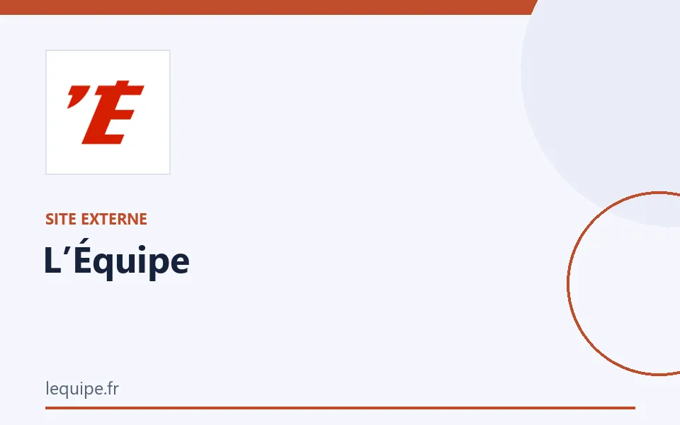 Identification graphic for L’Équipe