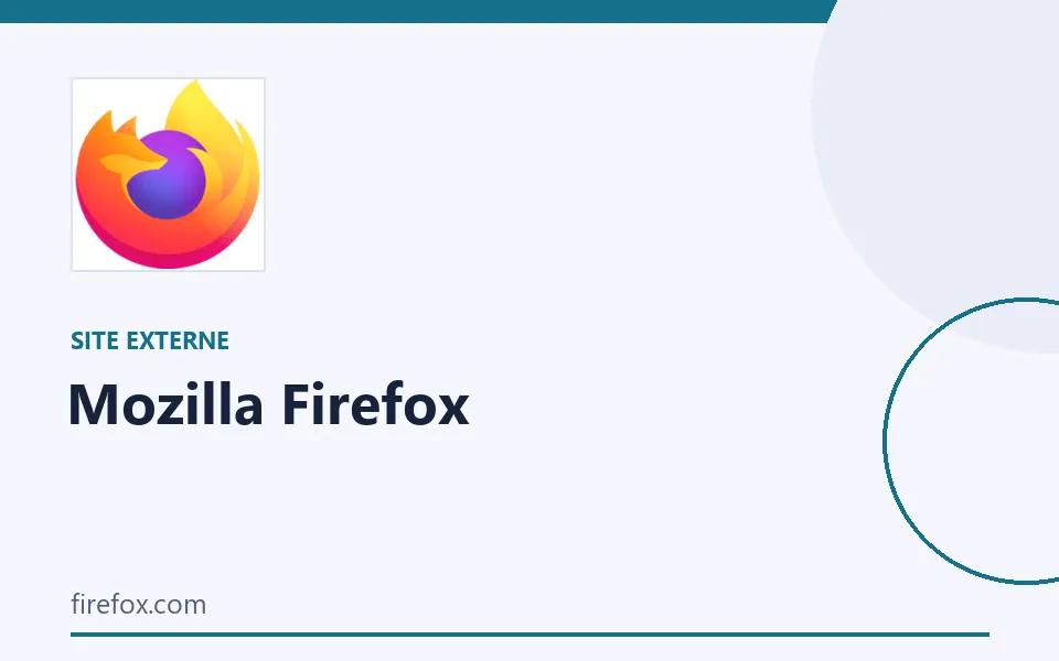Identification graphic for Mozilla Firefox