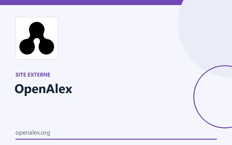 Identification graphic for OpenAlex