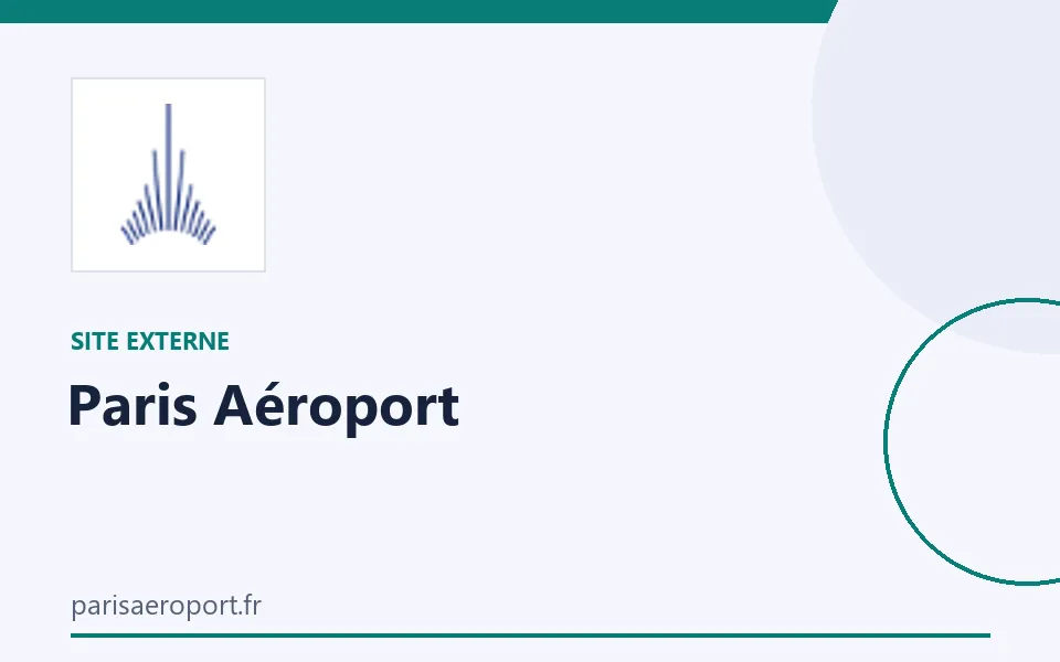 Identification graphic for Paris Aéroport