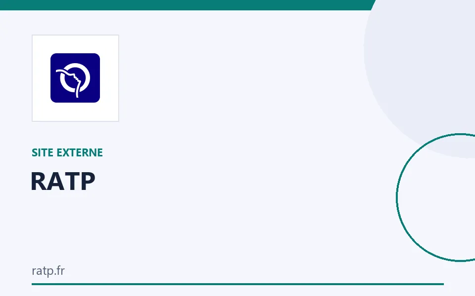 Identification graphic for RATP