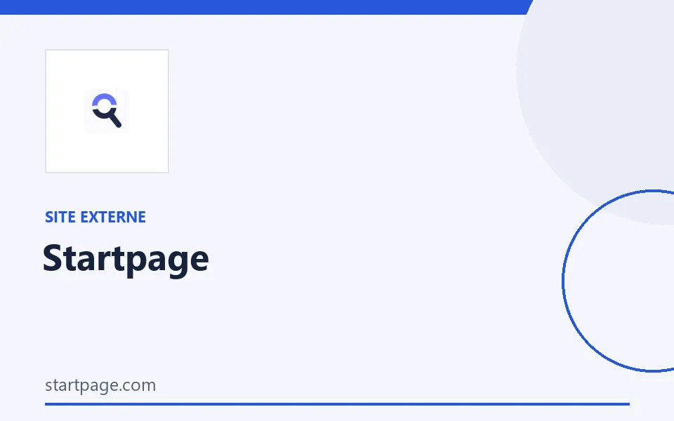 Identification graphic for Startpage