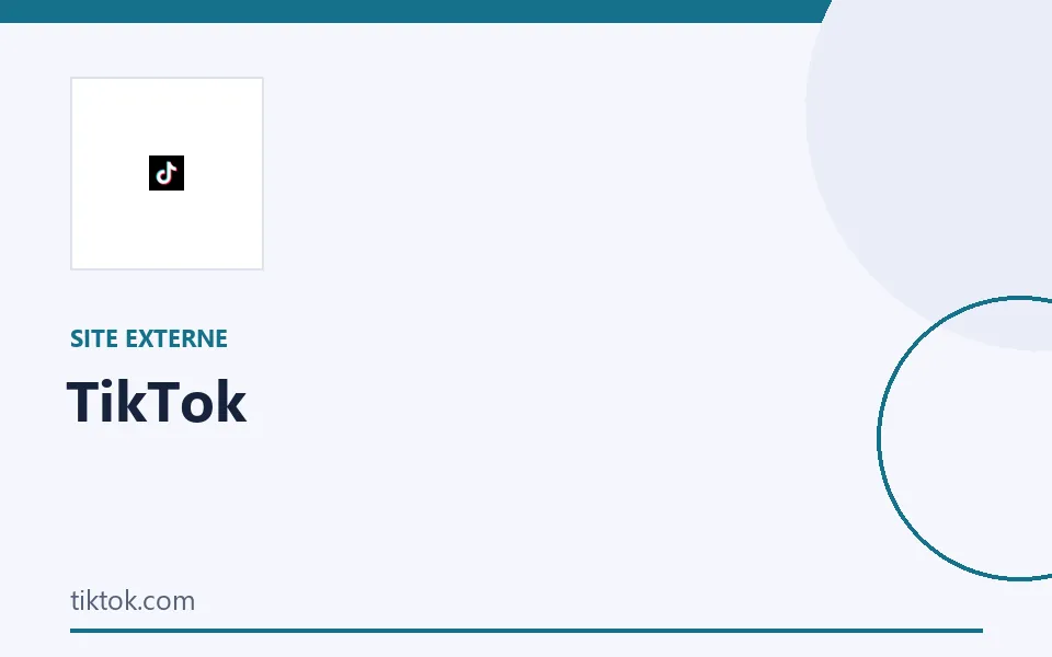 Identification graphic for TikTok