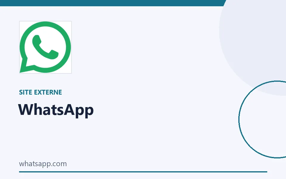 Identification graphic for WhatsApp